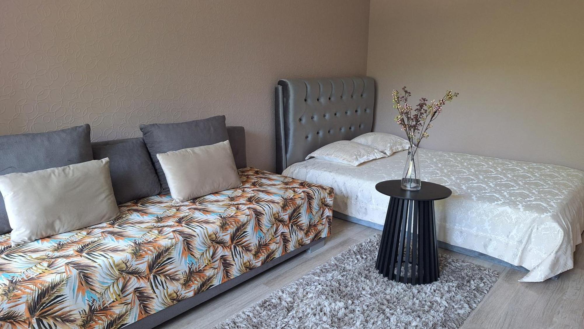 Naujakiemio Apartamentai Su Balkonu ไคลเพดา ภายนอก รูปภาพ