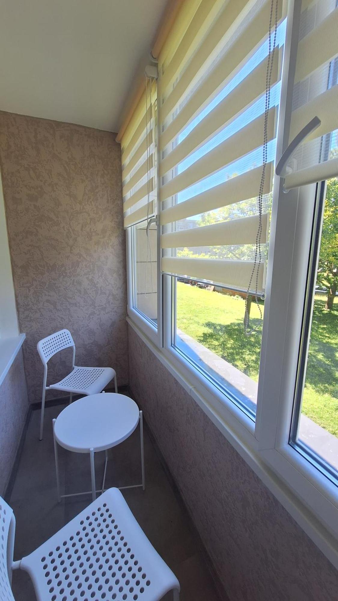 Naujakiemio Apartamentai Su Balkonu ไคลเพดา ภายนอก รูปภาพ
